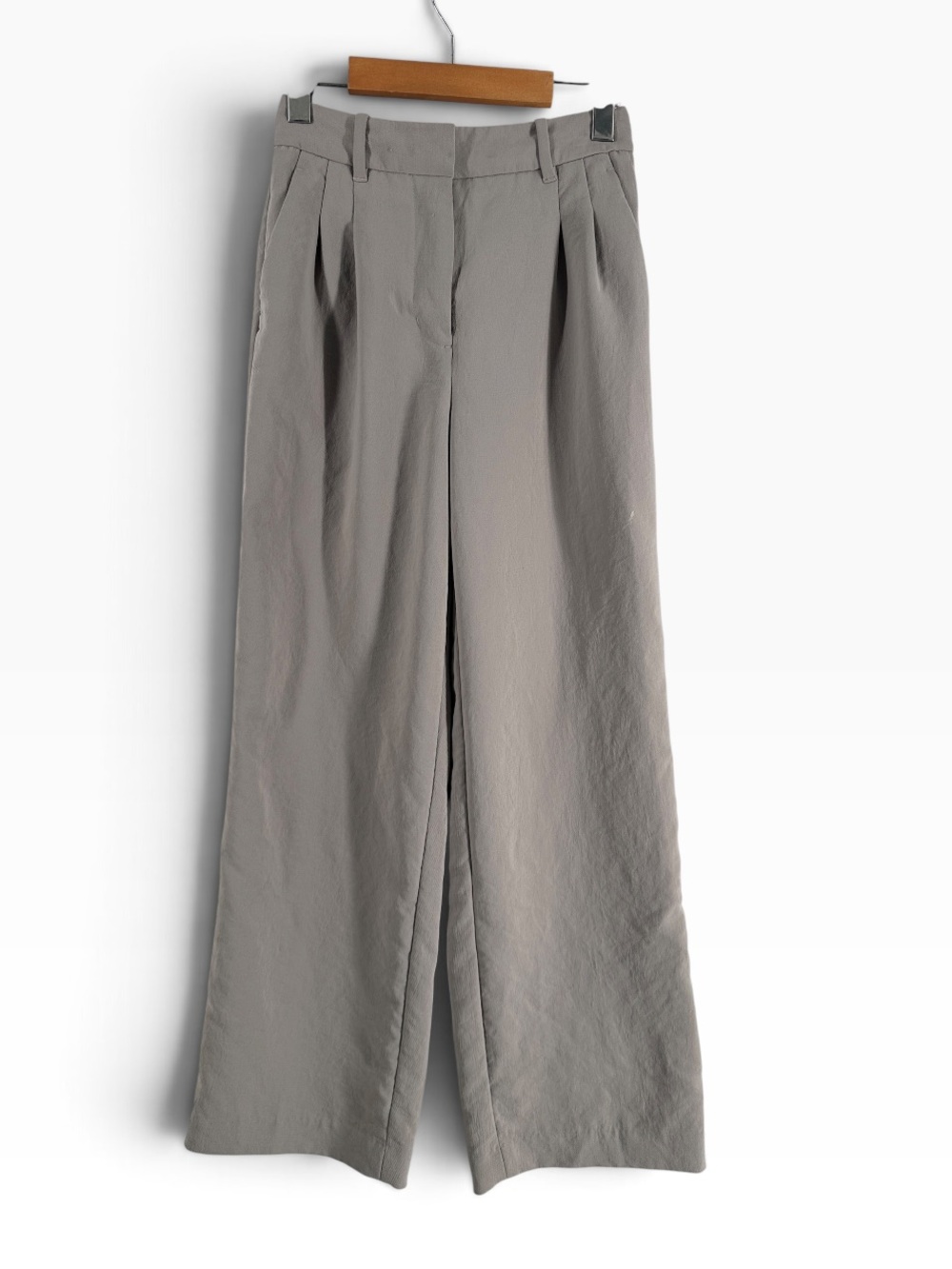 Aritzia Effortless Pant trouser crepe Light Taupe career minimalist sz 0